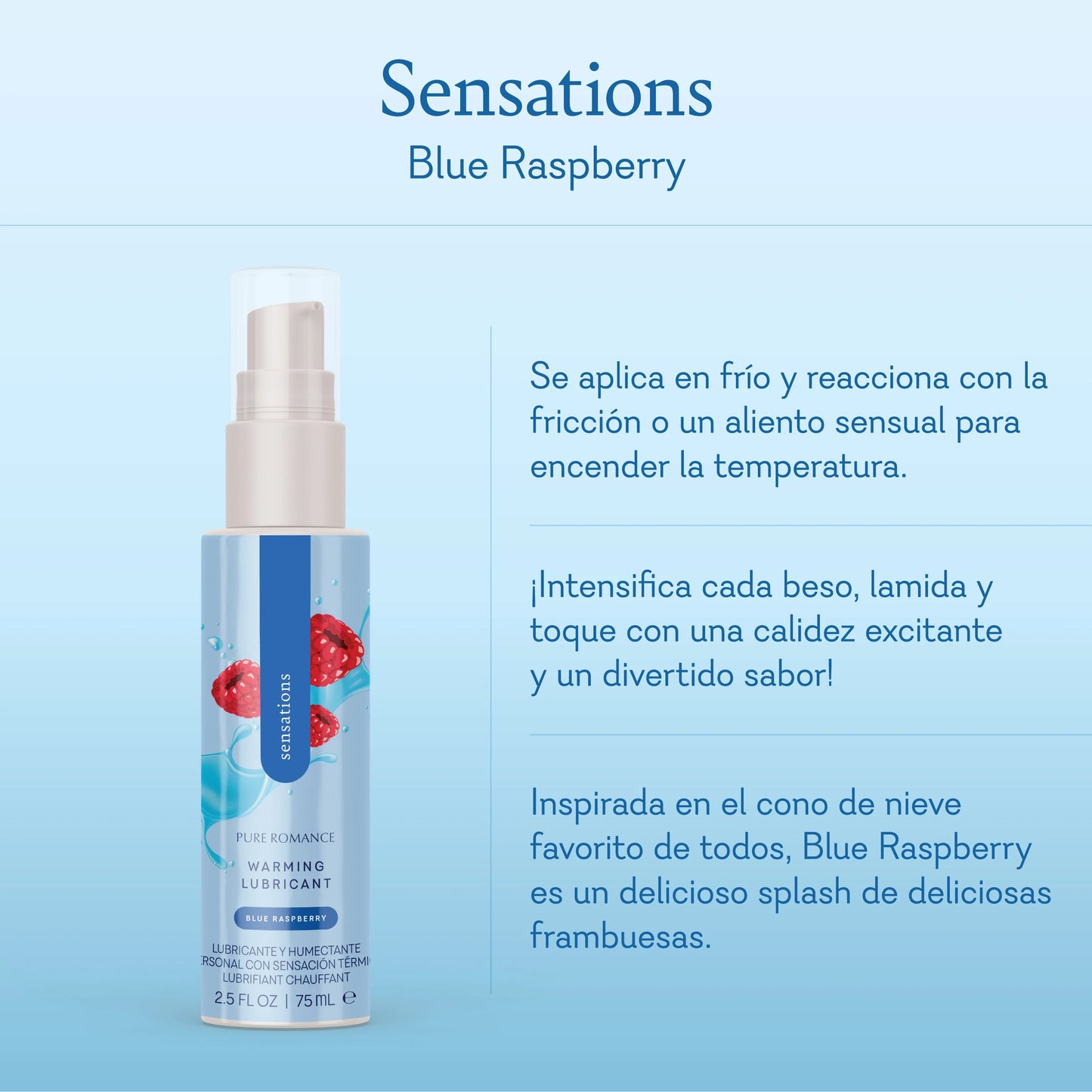 Sensation blue raspberry